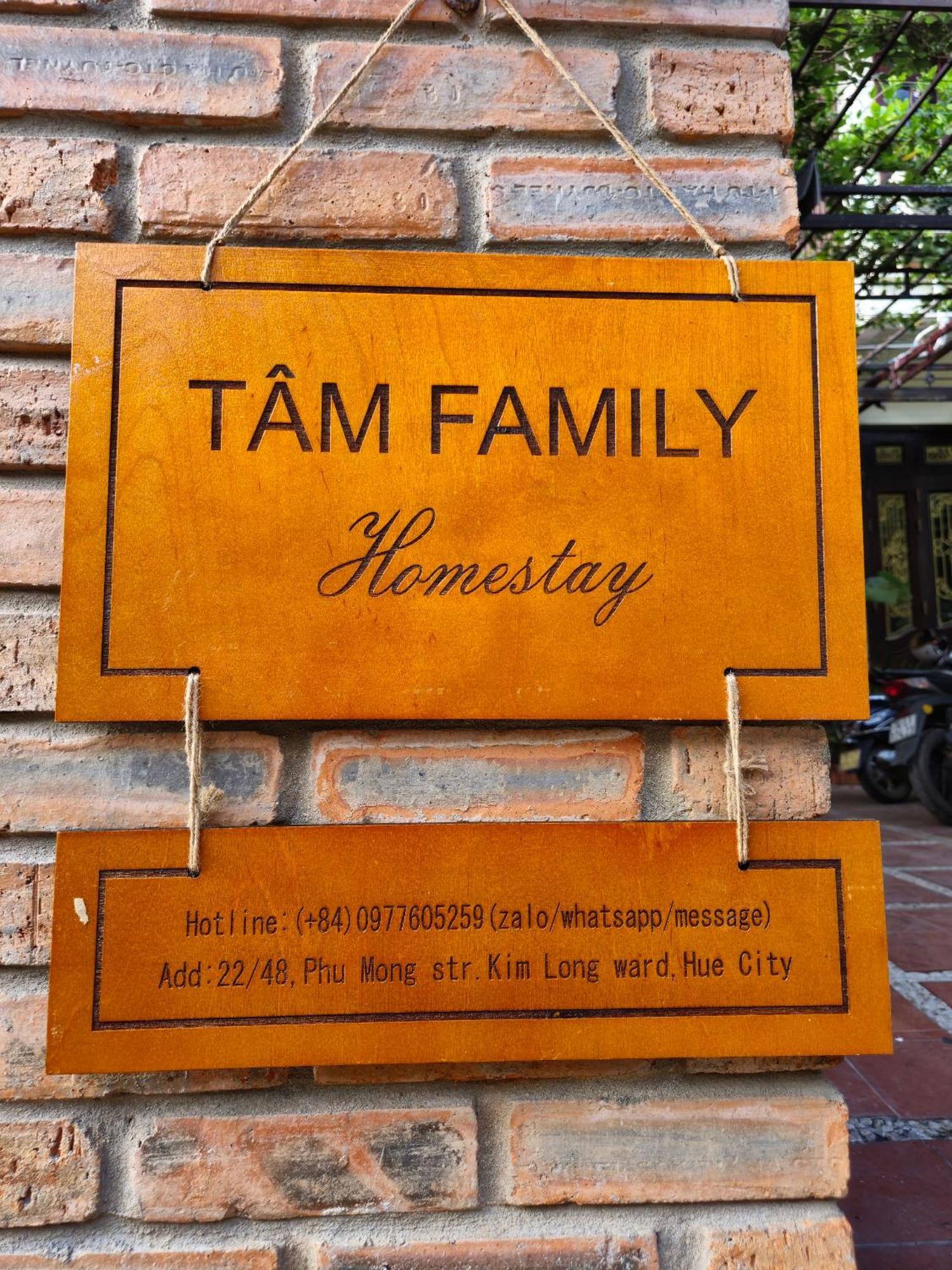 Tam Family Homestay-Hue Buitenkant foto